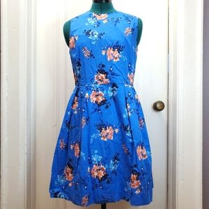 GAP Dress with Peach Flowers